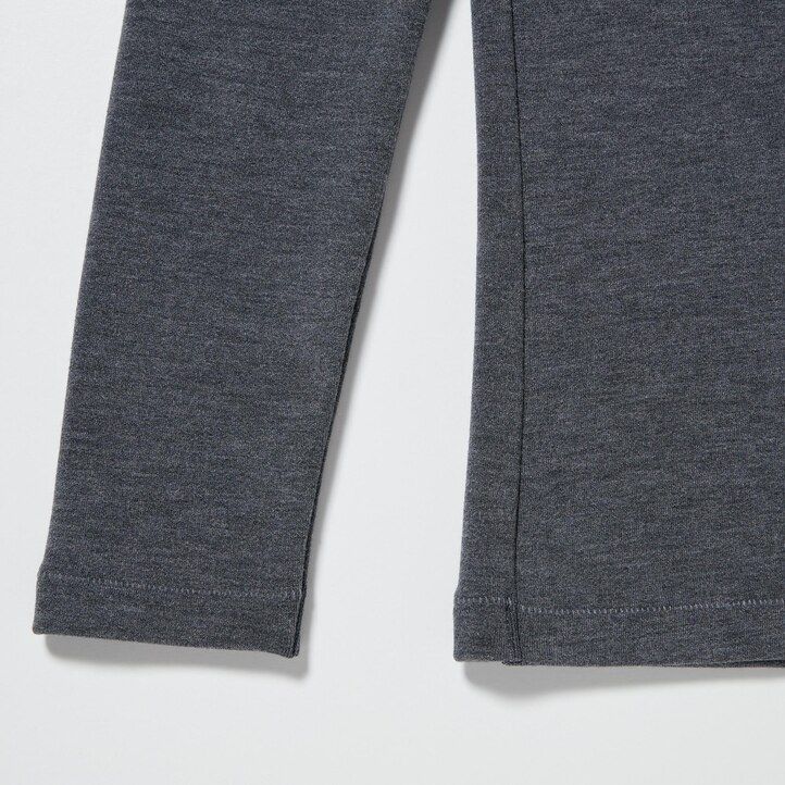hvide uniqlo heattech ultra warm højhalsede termo-t-shirts til kvinder